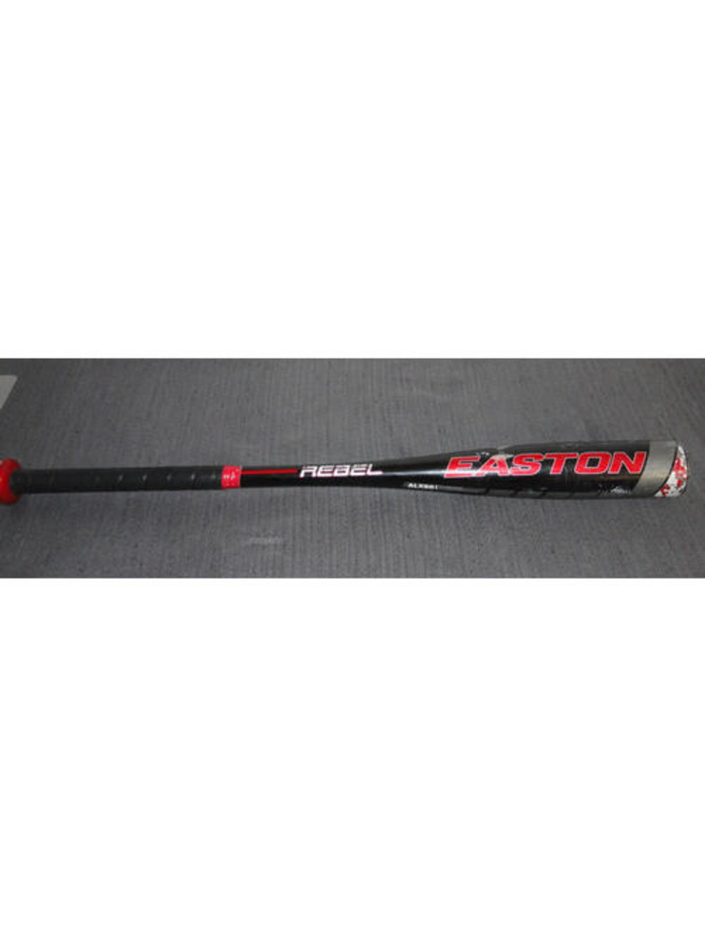 EASTON REBEL ALX501 YBM18RBRO01 BLACK & RED BASEBALL BAT 27in 17oz 2 1/4in